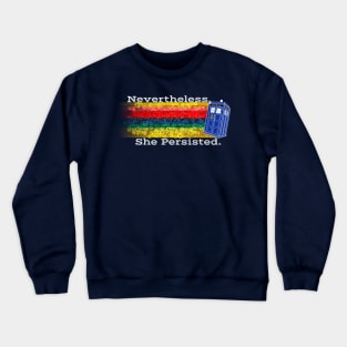 13th Doctor Persisted Crewneck Sweatshirt